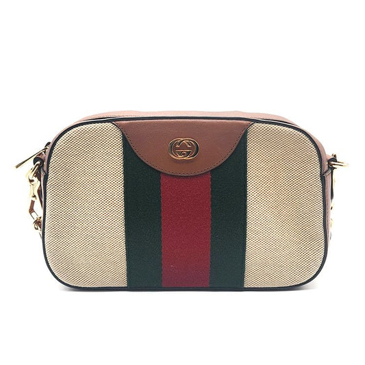 GUCCI シュプリーム ビンテージ ウェブ ショルダーバッグ (575073) 80007587