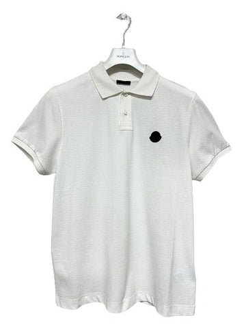 MONCLER Polo mit kurzen Ärmeln 8A71610 84556 Weiß 80173504
