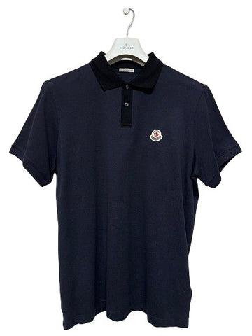 MONCLER モンクレール 8A00017 84673 ネイビー 半袖 PK 80185145