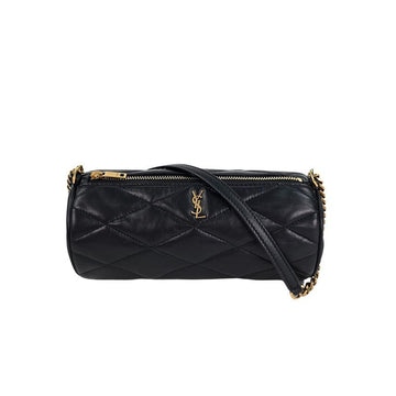Saint Laurent Gold-Tone Quilted Mini Tube Bag 699703 AAAJU 1000 80188920