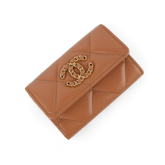 CHANEL 19 AP1790 Flap Card Holder 32630 80191800