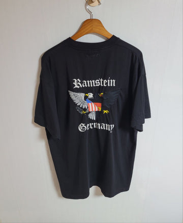 VETEMENTS [S] ドイツ国旗刺繍オーバーサイズ半袖Tシャツ UAH21TR503 80477611