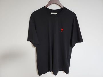 AMI [XXL] スモールハート刺繍半袖Tシャツ BFUTS001 80479215