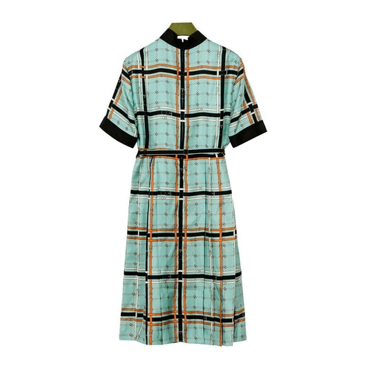 GUCCI 752845 38サイズ GGベルトプリントワンピース 80126590
