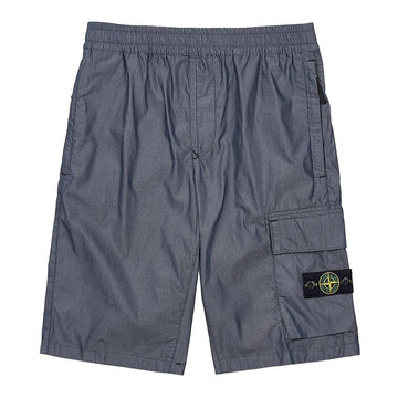 Stone Island 8016L0501 V0020 Boy Logo Patch Short Pants (Adult Size Available) 80616558