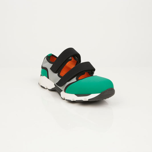 Marni SNZWS01G02 Round Toe Double Strap Sneakers Size 40 80362141