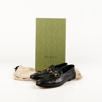 Gucci Bridgestone Horsebit Loafers 5.5 80548347