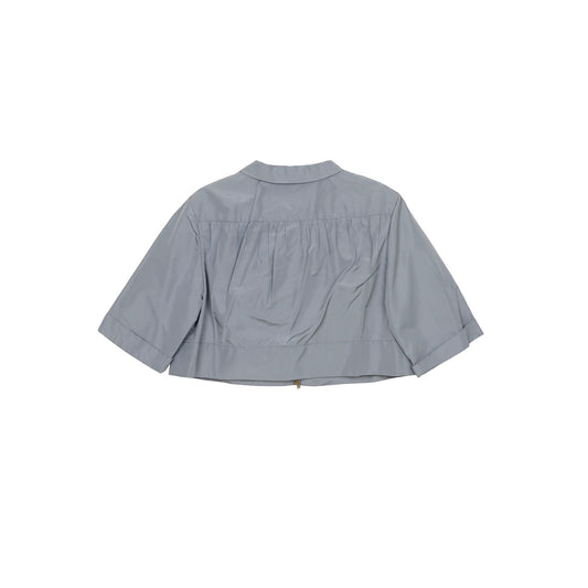 Prada P5854 Pleated Jacket 81855812