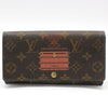 Louis Vuitton Monogram Sarah Trunk Lock Wallet Long Wallet M60415 82554708 [P]