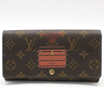 Louis Vuitton Monogram Sarah Trunk Lock Wallet Long Wallet M60415 82554708