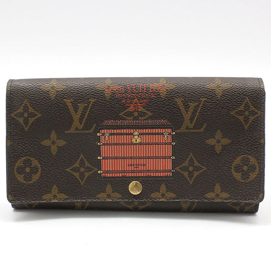 Louis Vuitton Monogram Sarah Trunk Lock Wallet Long Wallet M60415 82554708