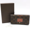 Louis Vuitton Monogram Sarah Trunk Lock Wallet Long Wallet M60415 82554708 [P]