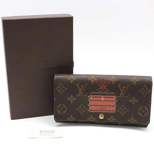 Louis Vuitton Monogram Sarah Trunk Lock Wallet Long Wallet M60415 82554708