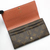 Louis Vuitton Monogram Sarah Trunk Lock Wallet Long Wallet M60415 82554708 [P]