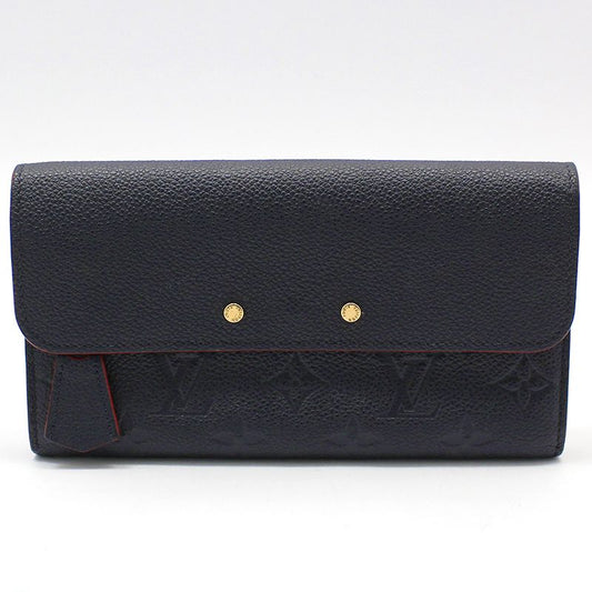 Louis Vuitton Monogram Empreinte Marine Lounge Pont Neuf Long Wallet M62127 82555685
