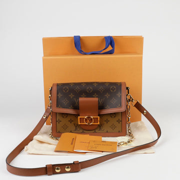LOUIS VUITTON Dauphine MM Schulter- und Crossbody-Tasche M44391 81966054