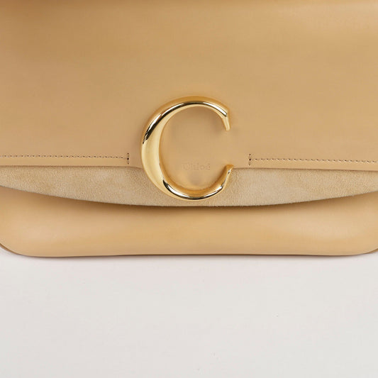 CHLOE CHC19SS190 C ダブルキャリートート兼ショルダーバッグ 81967865