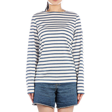 SAINT JAMES 24SS (9858 73) Unisex Minkweiler Moderne Langarm T-Shirt 83152661