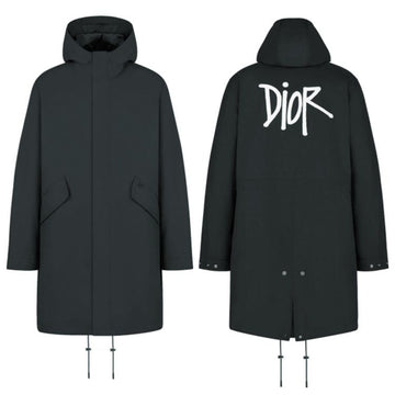 DIOR Homme Logo Swan Hooded Parka 033C313A4810 980 83156568