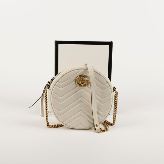 GUCCI 550154 GG マーモント ミニ ショルダー兼クロスバッグ 82471344