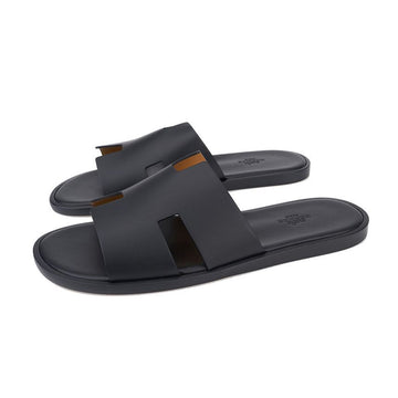 Hermes Izmir Men's Sandal Black H041141ZH01 84364844