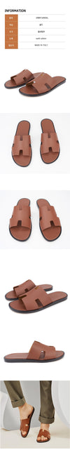 Hermes Men's Sandals Gold H041141ZH03 84364847 [P]
