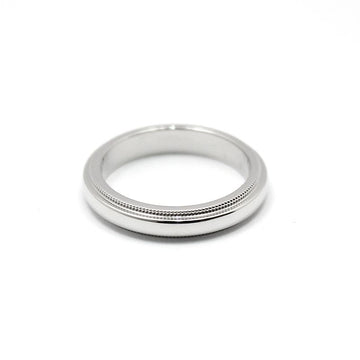 Tiffany & Co Platinum 3MM Milgrain Ring Size 5 85239874
