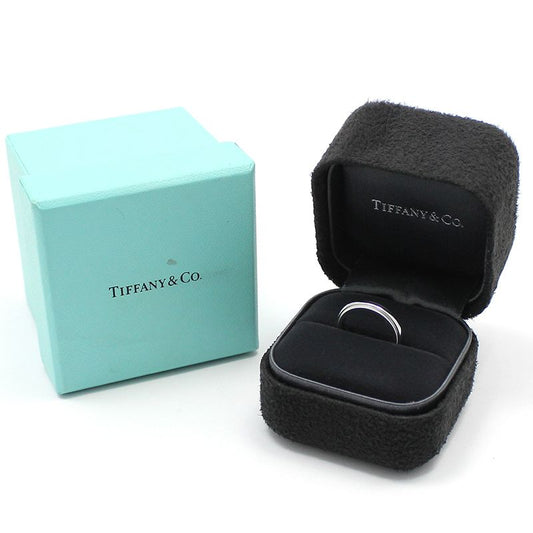 Tiffany & Co Platinum 3MM Milgrain Ring Size 5 85239874