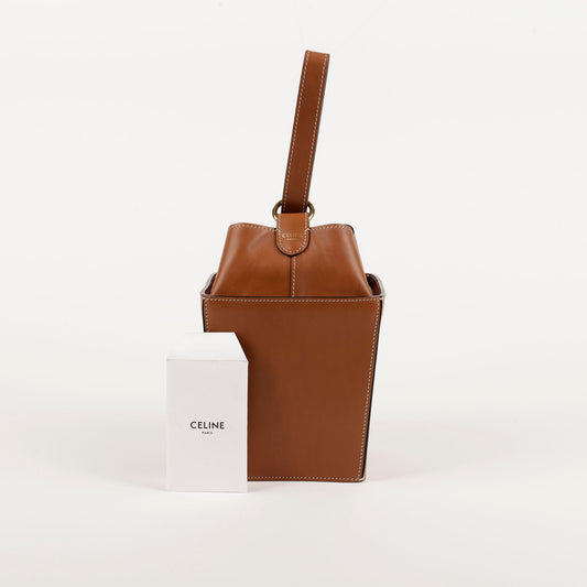 CELINE 197143DPE ストラップ ボックス トートバッグ 84153449