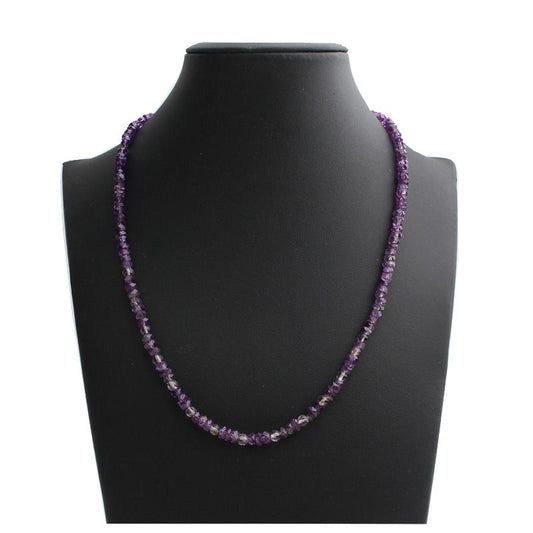Other Brand Hexagonal Amethyst Bead Necklace 86160516