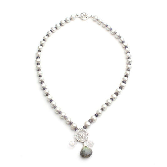 Other Brand Dream Catcher 925 Silver Pearl Necklace 86162803