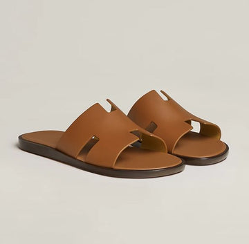 HERMES Herren Sandalen Izmir Slipper Gold 86693445