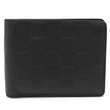 Louis Vuitton Black Damier Infini Multiple Wallet N63124 86706533