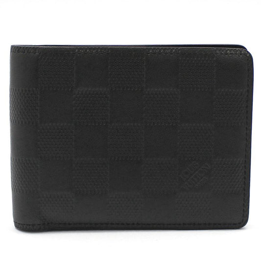 Louis Vuitton Black Damier Infini Multiple Wallet N63124 86706533