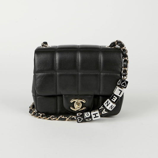 CHANEL AS3744 キューブチェーンミニショルダー兼クロスバッグ 84152089