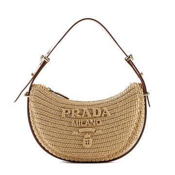PRADA 24SS (1BC194 2M2T NATURALE) Schultertasche 87237789