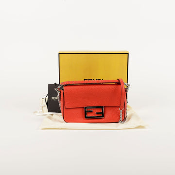 FENDI 8BS017 ミニバゲットトート兼ショルダーバッグ 84313281