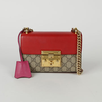 GUCCI パドルロック スモール チェーン ショルダー 兼 クロスバッグ 409487 84426112
