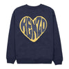 Kenzo Heart Logo Sweatshirt for Women FD62SW0754MC 77 87954092 [P]