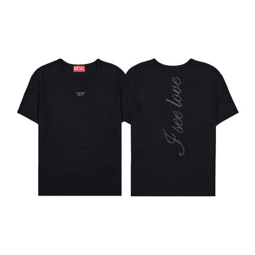 Diesel Cubic Logo Half T-Shirt 87954310