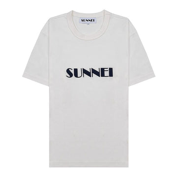 SUNNEI Big Logo Stickerei T-Shirt 87955819