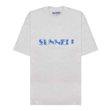 SUNNEI Big Logo Print Kurzarm-T-Shirt 87955844