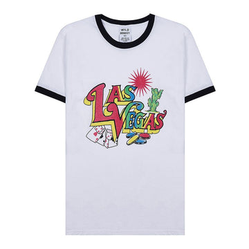 WILD DONKEY T LAS VEGAS WHITE/BLACK Men's Las Vegas T-Shirt 87956249
