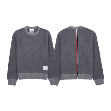 THOM BROWNE Herren Wollfleece Streifenpullover 87957408