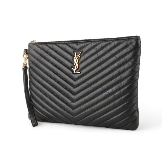 SAINT LAURENT マトラッセ クラッチバッグ ニューミディウム/32767 87979461