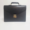 Louis Vuitton Epée Serviette Consignee Black Briefcase 076 87980565 [P]