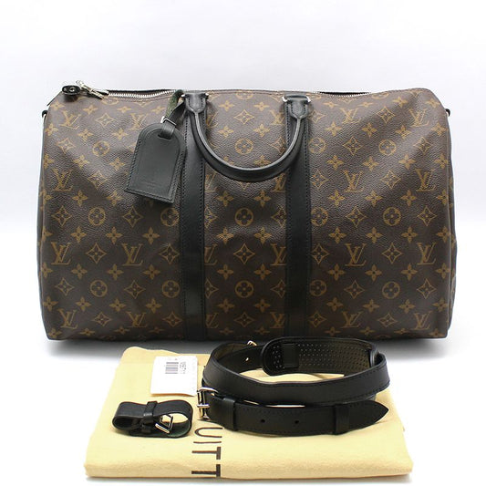 Louis Vuitton Monogram Macassar Bandoulière Keepall 45 Travel Bag Shoulder Bag M56711 88073829