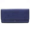 Celine 101673 Indigo Blue Large Flap Multi-Function Long Wallet 88074037 [P]