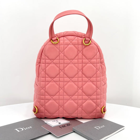 DIOR クリスチャン カナージュ ミニ バックパック ピンク 88301065