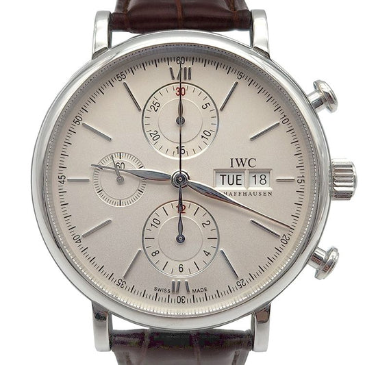 IWC Portofino Chrono Steel Watch (IW391007) 88498867